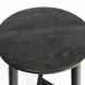 Sonoma 24 X 22 inch Black Accent Table