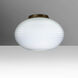 Pape 12 1 Light 11.75 inch Bronze Semi-Flush Mount Ceiling Light