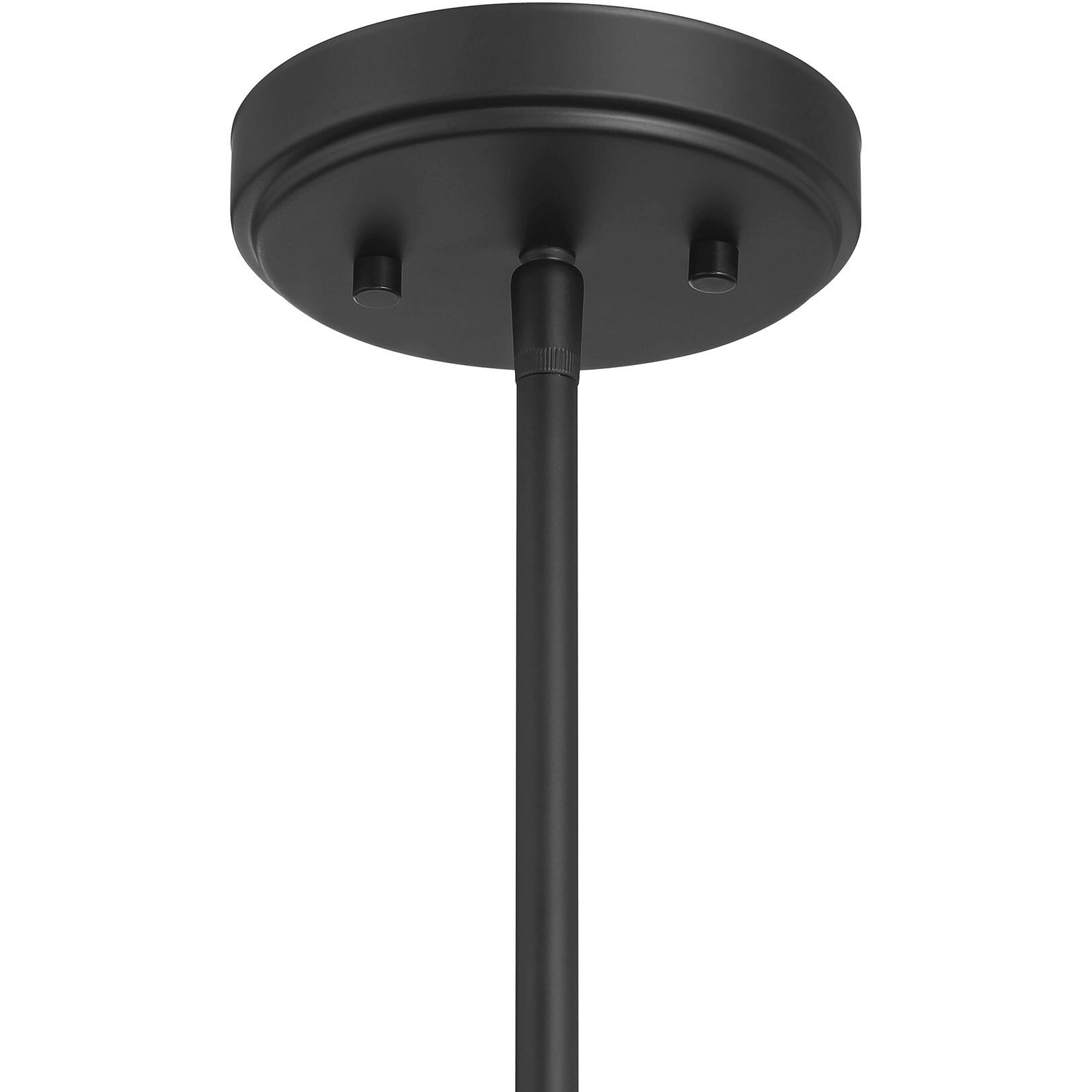 Hillbourne 3 Light 14 inch Matte Black Pendant Ceiling Light