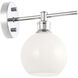 Collier 1 Light 6 inch Chrome Wall sconce Wall Light