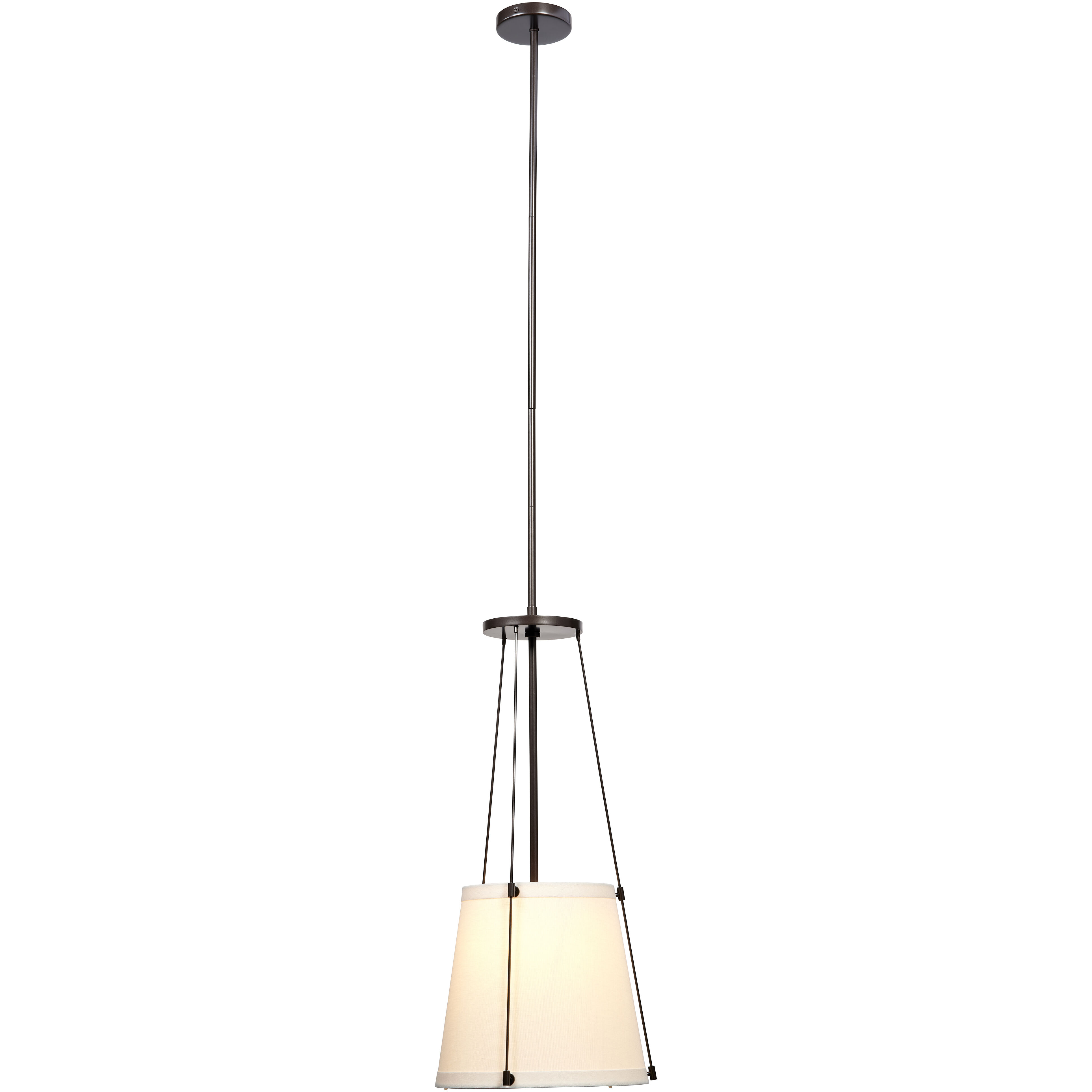 California 1 Light 12 inch Bronze Pendant Ceiling Light