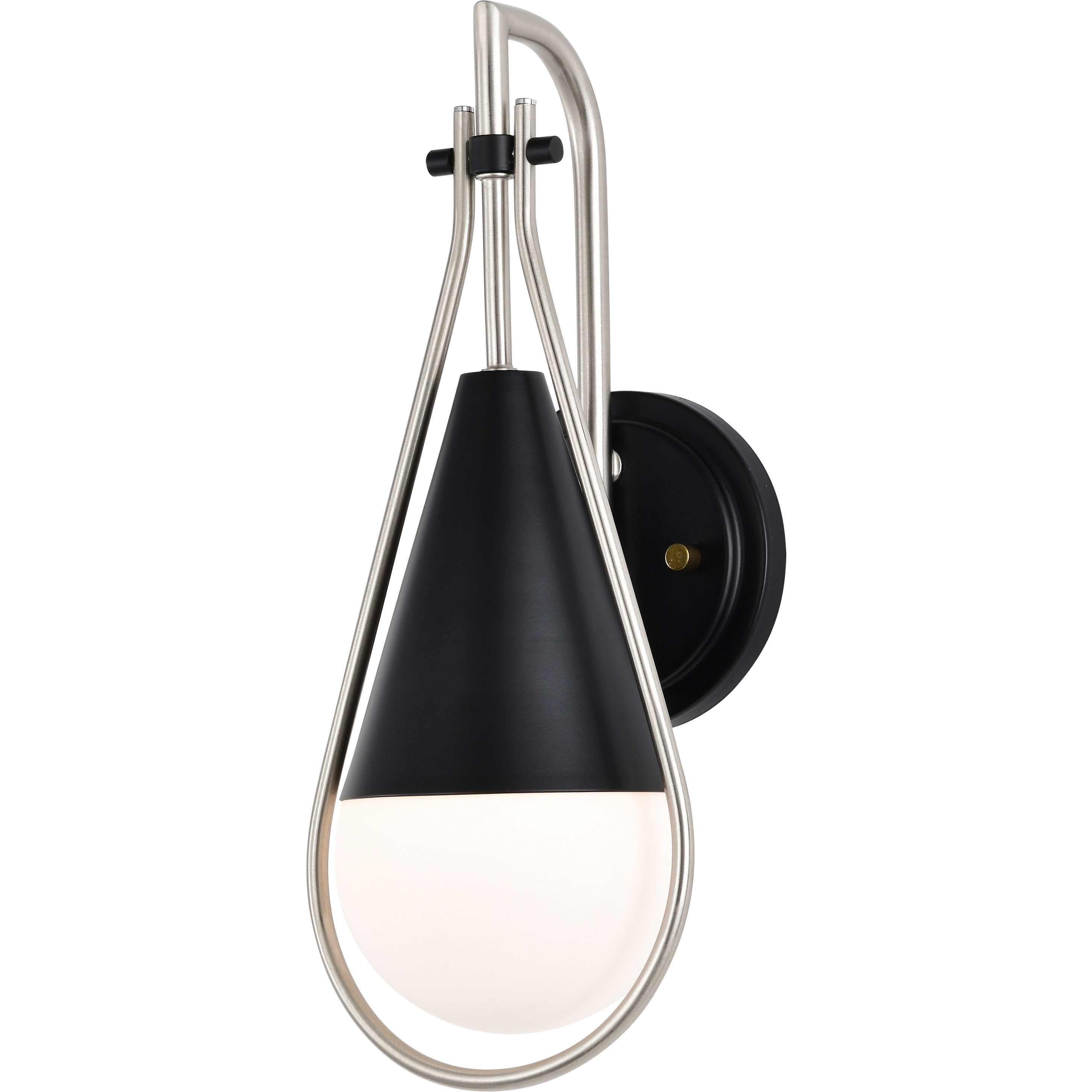 Admiral 1 Light 6.5 inch Matte Black Wall Sconce Wall Light