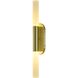 Canada Wall Sconce Wall Light in Satin Brass