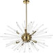 Sienna 10 Light 36 inch Gold Pendant Ceiling Light