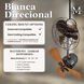 Matthews-Gerbar Bianca Direcional 16 inch Polished Chrome with Solid Mahogany Wood Blades Directional Ceiling Fan, Matthews-Gerbar