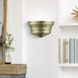 Endicott 1 Light 9.75 inch Antique Brass ADA ADA Sconce Wall Light