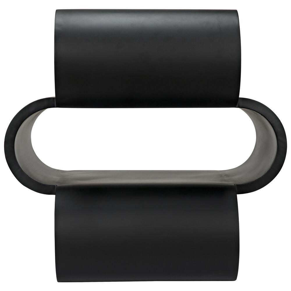 Nada 25.5 X 25.5 inch Matte Black Side Table