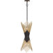 Aristocrat 4 Light 12 inch Dark Bronze and French Gold Pendant Ceiling Light