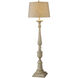 Bourgault 64 inch 150.00 watt Avignon Beige  w/ Antique Distressing Floor Lamp Portable Light