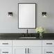 Rito 1 Light 6 inch Midnight Black Bath Light Wall Light, Small
