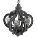 Anita 6 Light 20.5 inch Gray Chandelier Ceiling Light