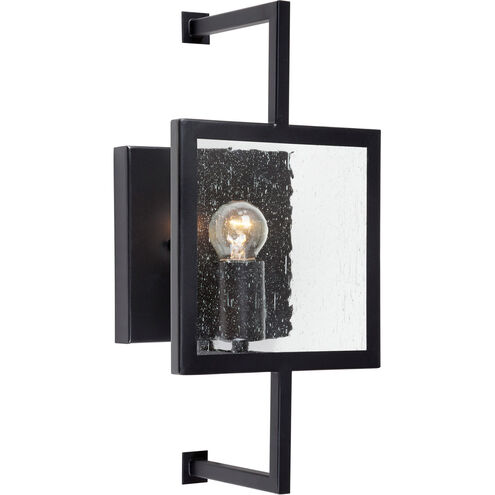 Yao 1 Light 7 inch Black Wall Sconce Wall Light