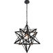 Nocturne 1 Light 24 inch Black Pendant Ceiling Light