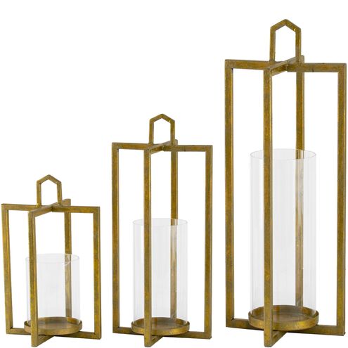 Bastillica 4.9 inch Gold Lantern