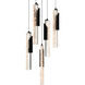 Valira LED 12 inch Black Mini Pendant Ceiling Light