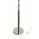 Plimpton 72 inch 100 watt Espresso and Brushed Nickel Arc Floor Lamp Portable Light