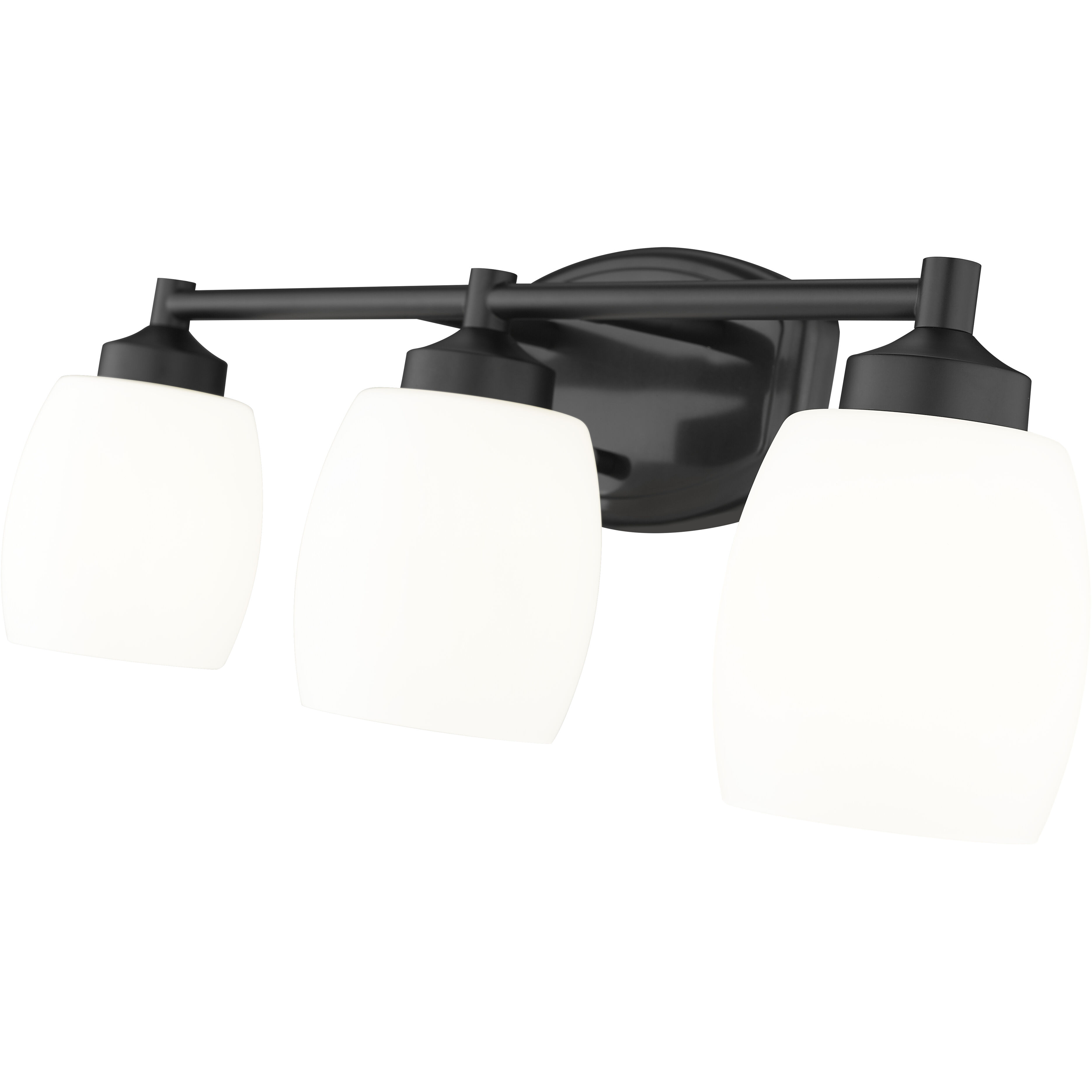 Kendrick 3 Light 23 inch Matte Black Bath Vanity Light Wall Light