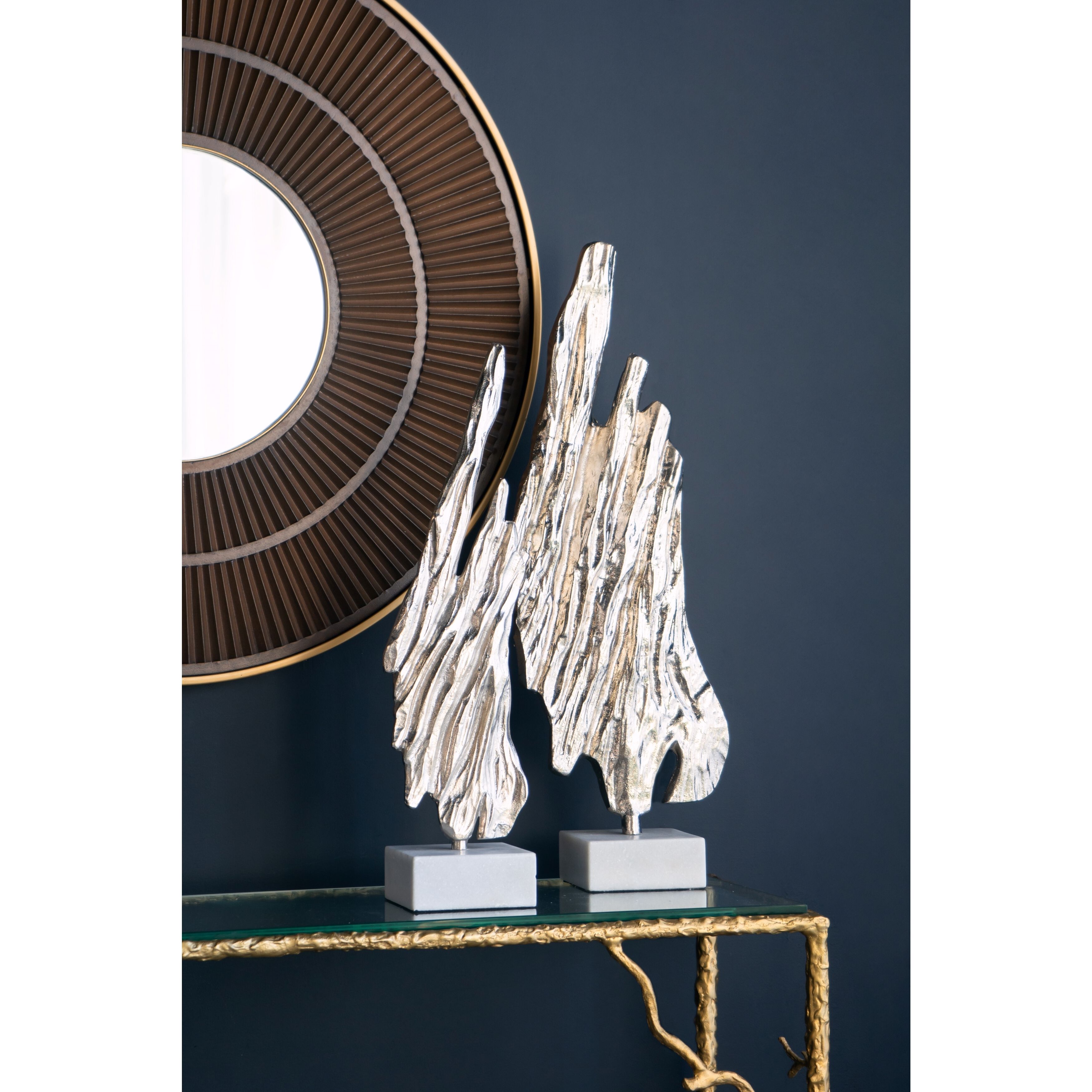 Easley Silver/White Statuaries