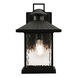 Lennon 1 Light 15 inch Black Outdoor Wall Sconce