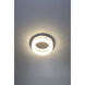 Sassi LED 27 inch Chrome Chandelier Ceiling Light 