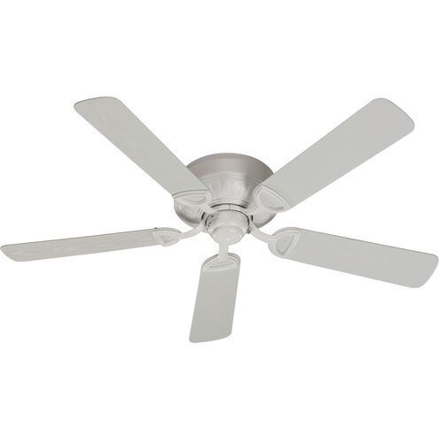 Medallion Patio 52 inch Studio White with White Blades Outdoor Ceiling Fan