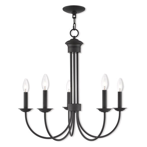 Estate 5 Light 25 inch Bronze Chandelier Ceiling Light