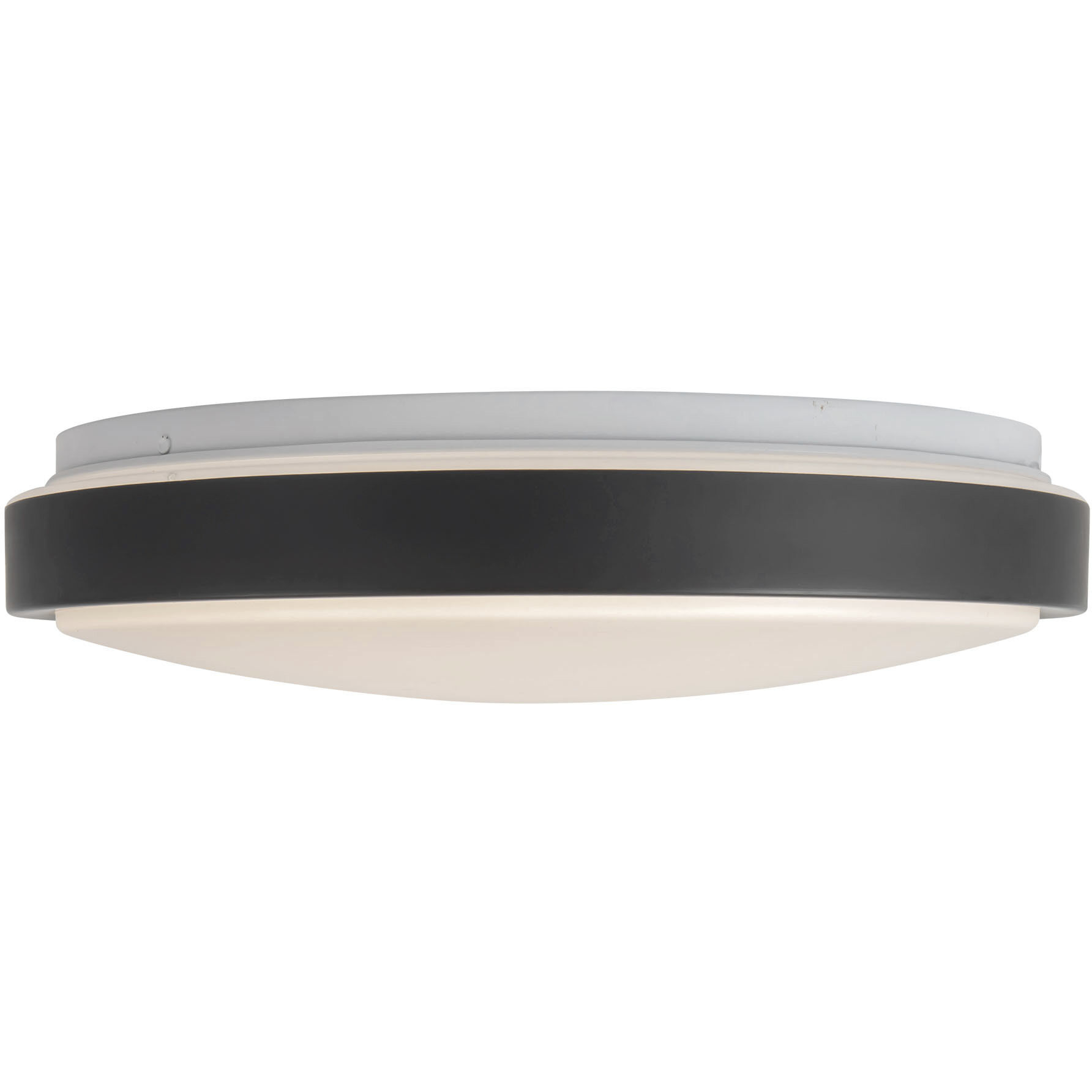 Yanis 15.13 inch Black Flush Mount Ceiling Light