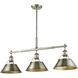 Yep Orwell Island Light Ceiling Light in Aged Brass