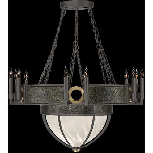 Mirage 15 Light 35.75 inch Black Chandelier Ceiling Light