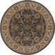 Middleton 72 X 72 inch Deep Teal Rug in 6 Ft Round, Round