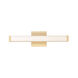 Spec Vanity LED 18 inch Gold Bath Vanity Wall Light