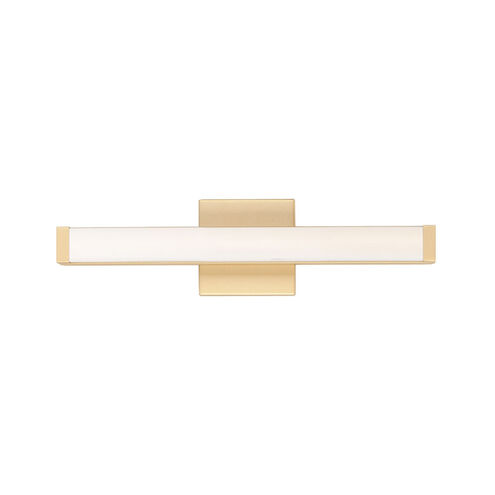 Spec Vanity LED 18 inch Gold Bath Vanity Wall Light