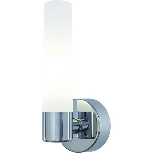 Saber 1 Light 4.75 inch Chrome Wall Sconce Wall Light 