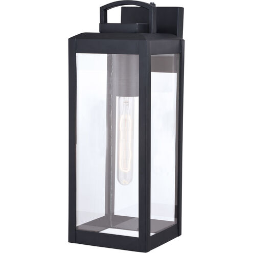 Kinzie LED 16.75 inch Textured Black Outdoor Wall