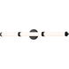 Kagen LED 37.58 inch Matte Black Bath Vanity Light Wall Light