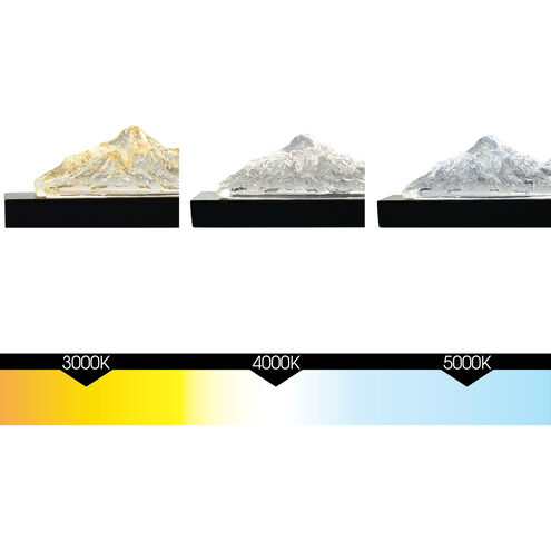 Himalayas LED 36 inch Black Vanity Light Wall Light