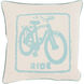 Big Kid Blocks 20 inch Teal, Khaki Pillow Kit