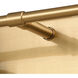 Lightweave 2 Light 15 inch Satin Brass Vanity Light Wall Light
