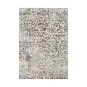 Clarkstown 98 X 60 inch Ice Blue Rug, Rectangle