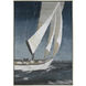 Home Run Blue and Beige and Multi and White Canvas