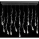 Signature Secret Garden LED 9.5 inch Antique Pewter Multi-Light Pendant Ceiling Light