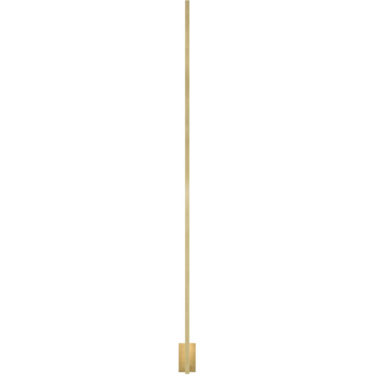 Mick De Giulio Stagger LED 4.2 inch Natural Brass Wall Sconce Wall Light in 120V, Integrated LED