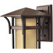 Estate Series Harbor Outdoor Wall Mount Lantern in Anchor Bronze, Small