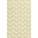 Fallon 36 X 24 inch Lime, Ivory Rug