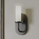 Mack 1 Light 4.75 inch Matte Black Wall Sconce Wall Light