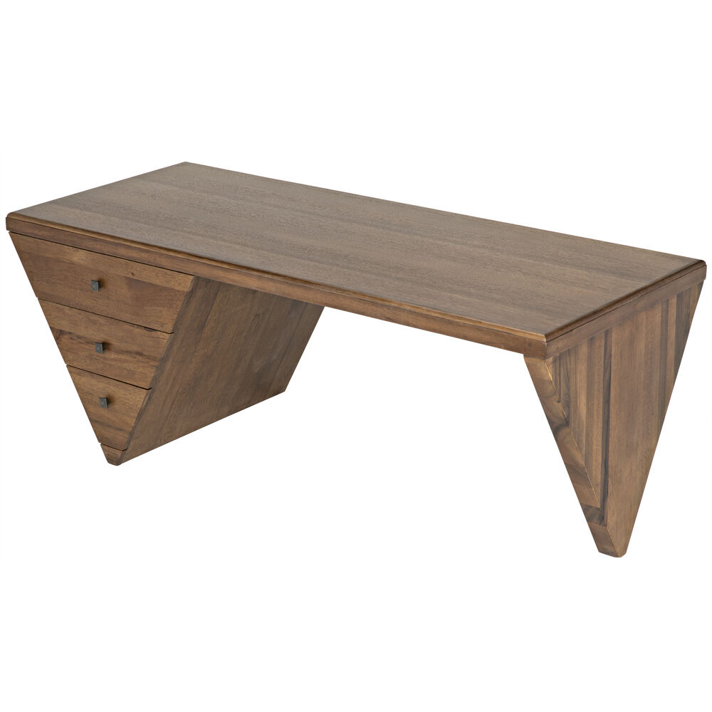 Tetramo 80 X 32 inch Dark Walnut Desk