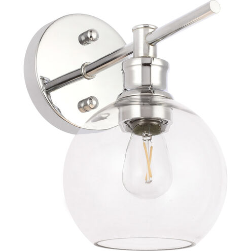 Syracuse 1 Light 6 inch Chrome Wall sconce Wall Light