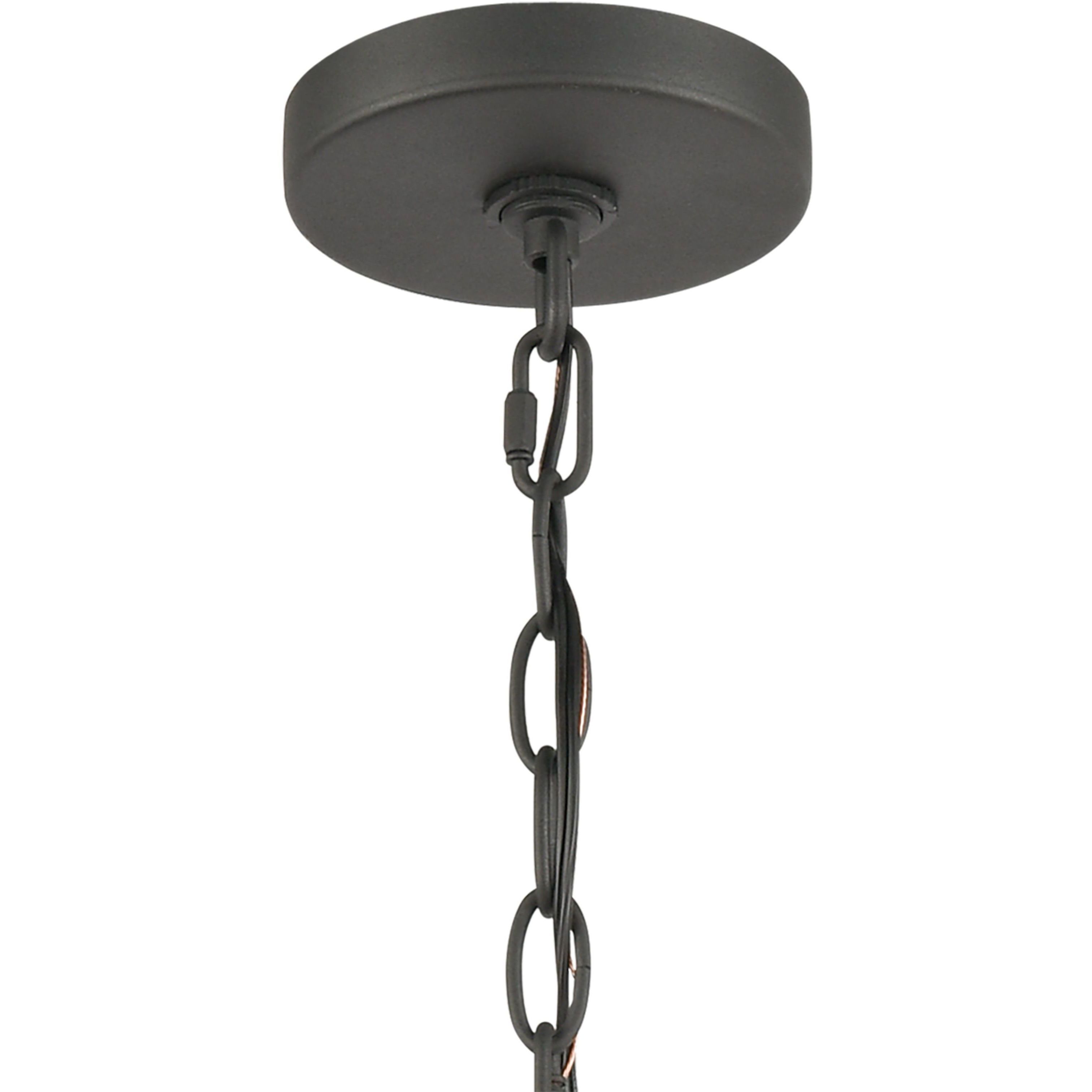 Geringer 5 Light 25 inch Charcoal Chandelier Ceiling Light