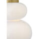 Nadia 1 Light 11 inch Lacquered Brass Pendant Ceiling Light