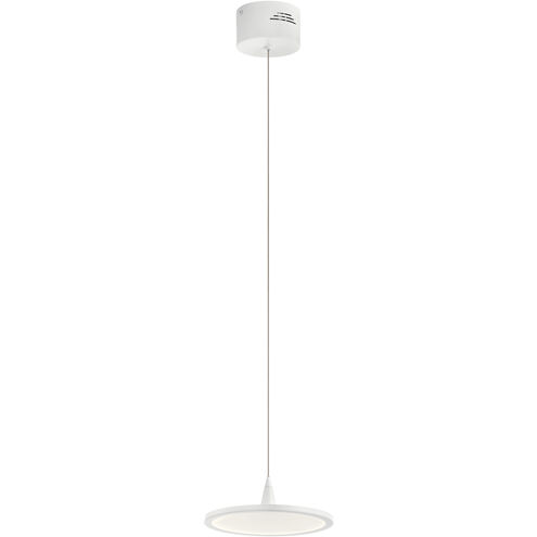 Jeno LED 9 inch White Mini Pendant Ceiling Light